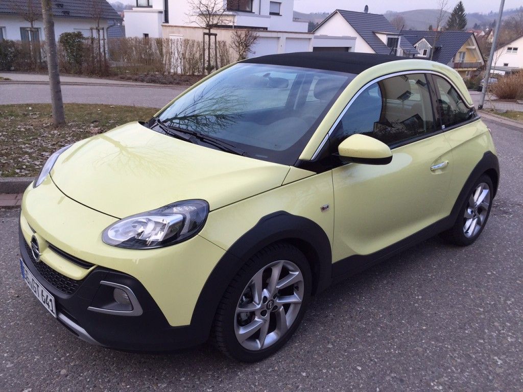 Opel Adam Seitenansicht