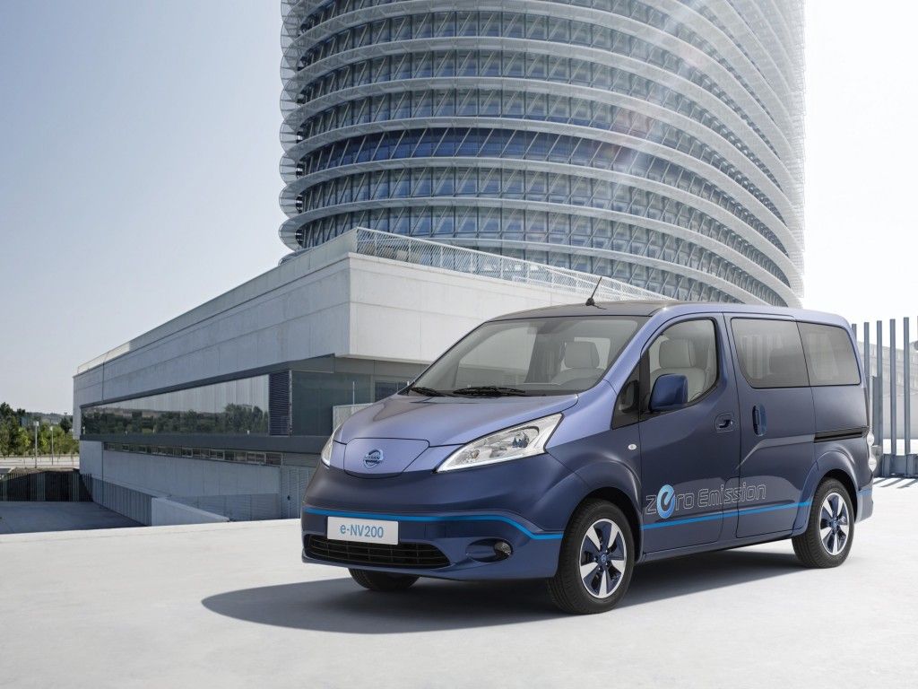 Nissan E-NV200 Evalia: Vollelektrischer Japaner Nun Als Siebensitzer ...