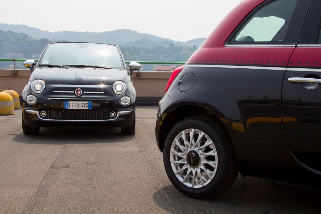 Fiat 500 und 500C 2015 Teststrecke Lingotto