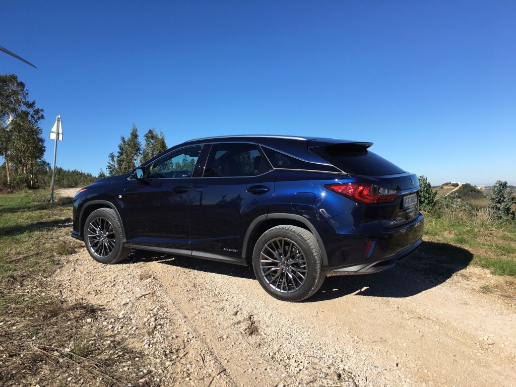 Lexus RX blau