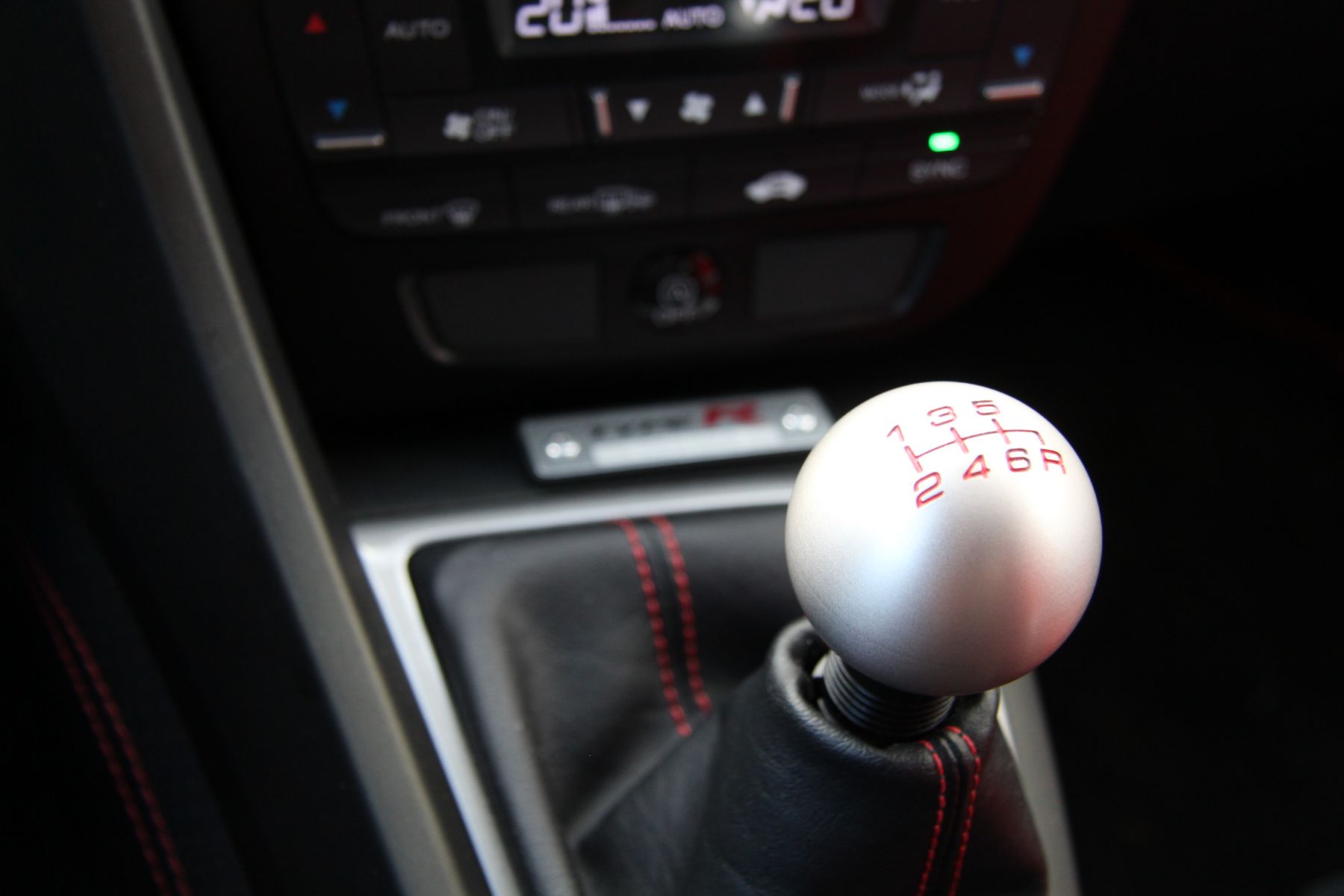 Honda Civic Type R 2015 Handschaltung Schaltknauf