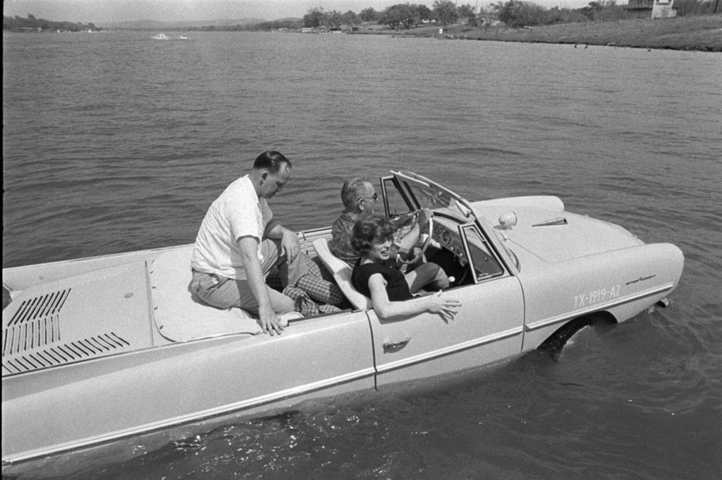 Lyndon B. Johnson fuhr ein Amphicar von 1961.