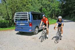 Das ideale Paar: Fahrrad und Campingbus 2 der-Autotester