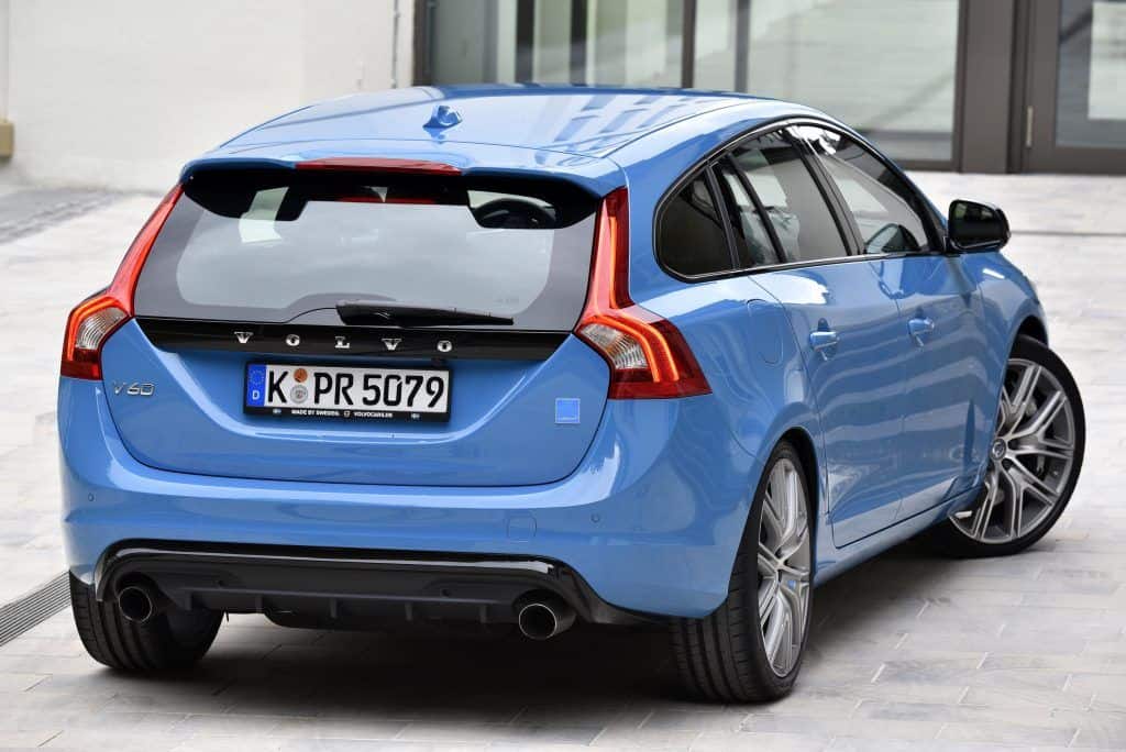 Volvo V60 Polestar Heck