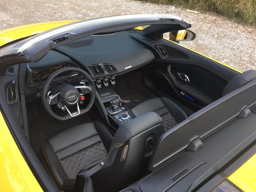 Audi R8 Spyder Innenraum