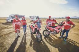 Zwei Bürstner Ixeo Time bei der Rallye Dakar 3 der-Autotester