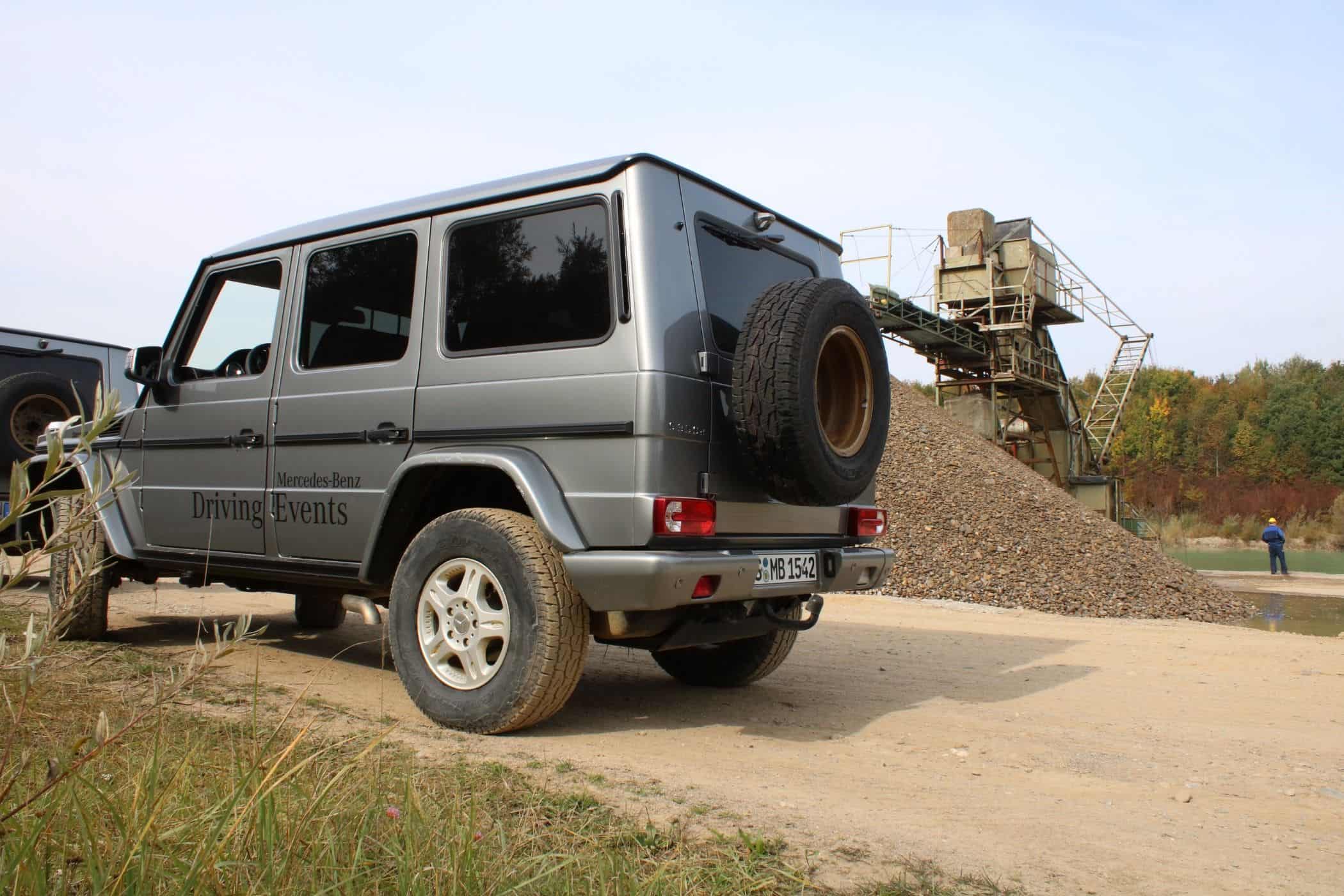 Mercedes Benz -Offroad Training in Kooperation mit Bridgestone