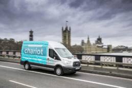 Ford-Shuttleservice Chariot in London