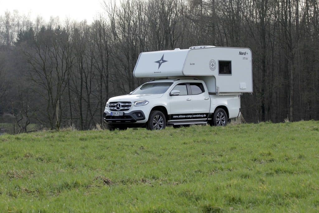 Mercedes-Benz X-Klasse mit Nordstar-Wohnkabine