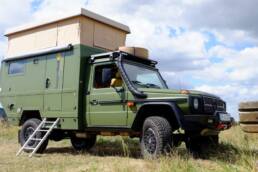 Auf-G-setzt: Mercedes-Benz G 290 mit Wohnkabine 18 Mercedes-Benz G290 Professional mit Wohnkabine von Langer & Bock.
