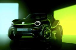 Vollelektrischer VW Buggy fährt in Genf vor 12 VW Buggy Studie 2019