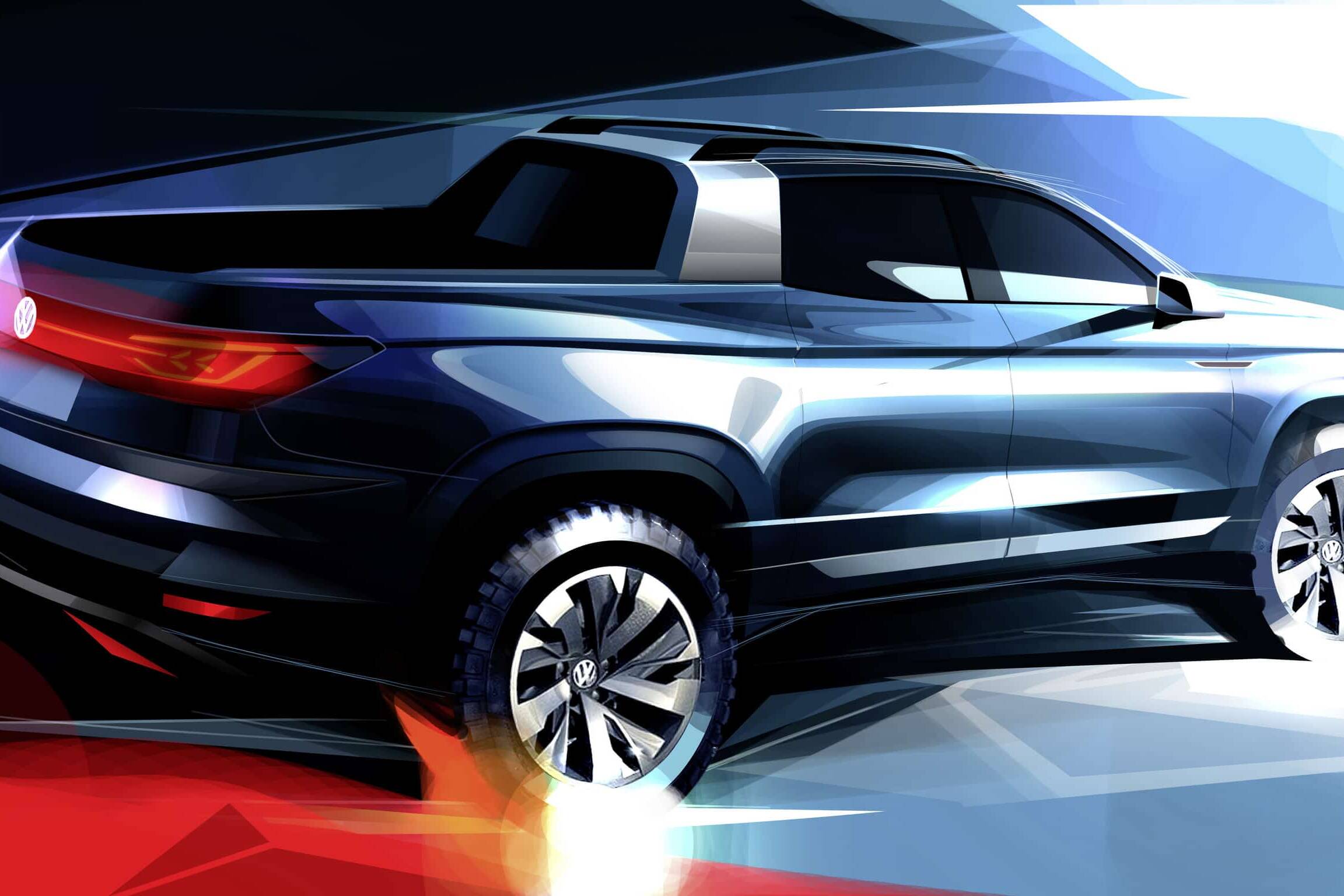 Volkswagen und Ford kooperieren, Volkswagen Pick-up Concept