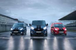 Ford-Baureihen Courier, Connect und Custom auch als 