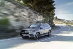 Mercedes-Benz GLS, 2019, AMG Line, designo selenitgrau metallic