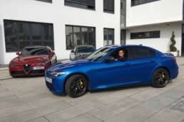 Alfa Romeo Giulia Veloce Ti 2.0 Turbo AT8-Q4, Cornelia Weizenecker