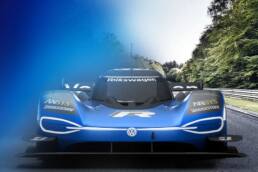 rein elektrisch angetriebener Volkswagen ID. R