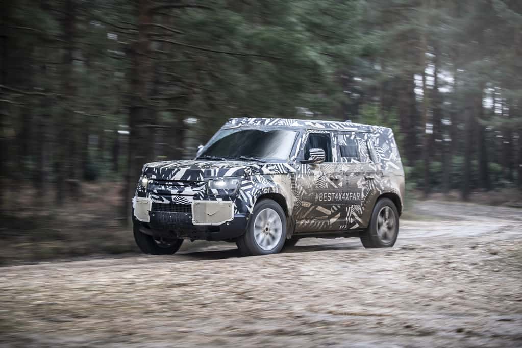 Neuer Land Rover Defender feiert im Lauf des Jahres Weltpremiere