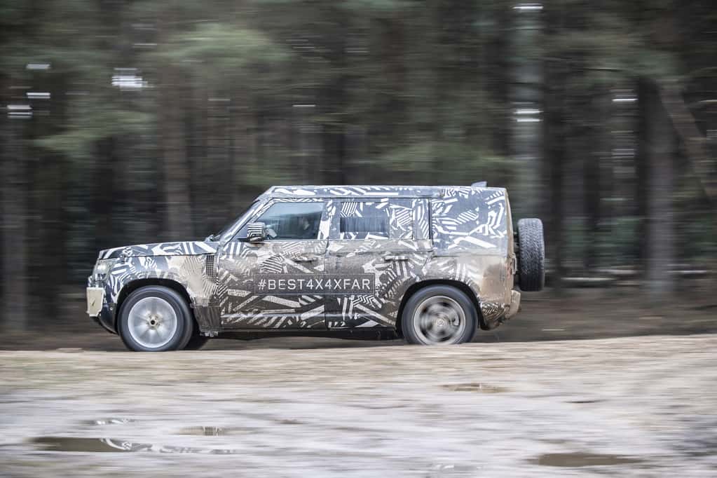 Neuer Land Rover Defender feiert im Lauf des Jahres Weltpremiere