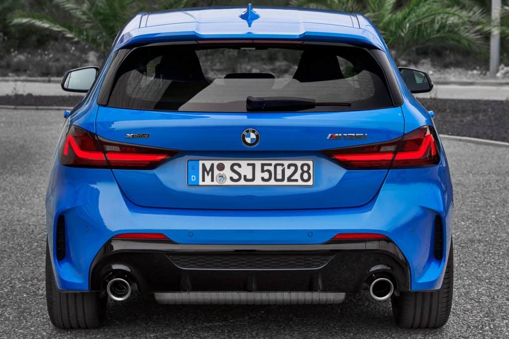 Der neue BMW 1er (05/2019), Heck