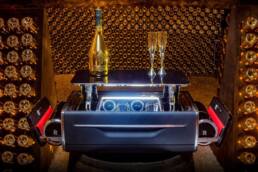 Champagnertruhe von Rolls-Royce.