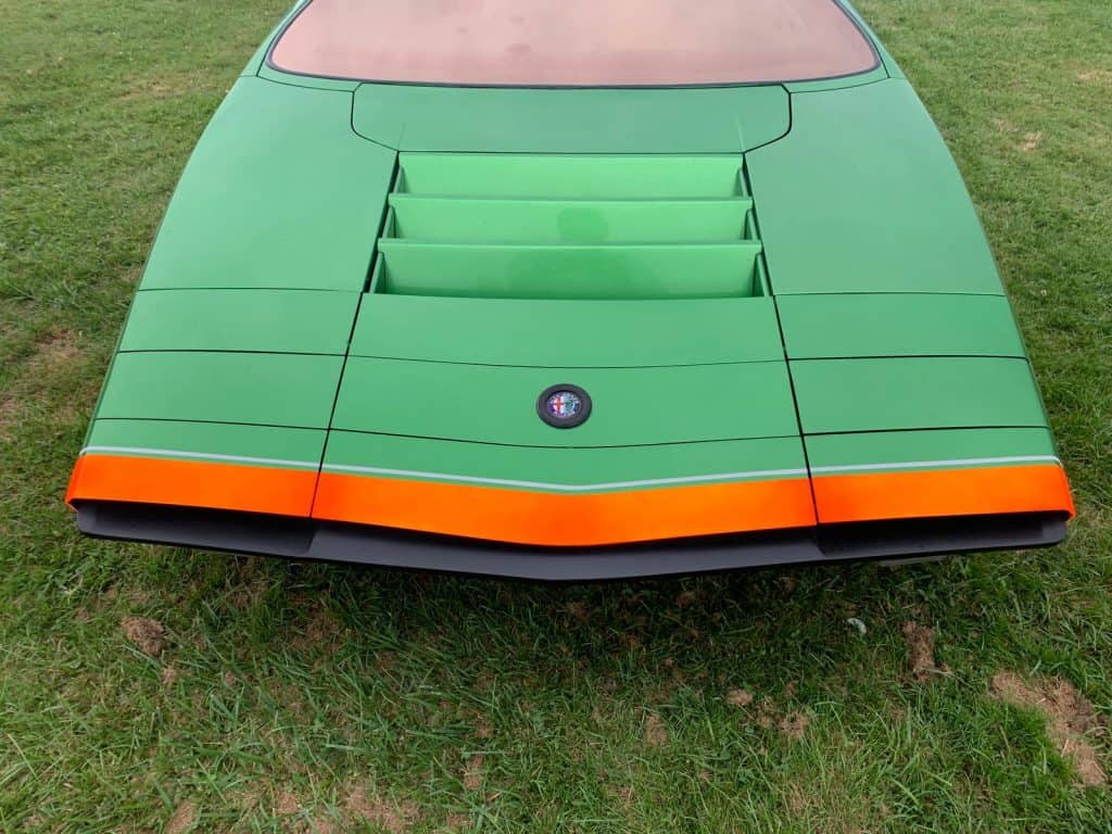 Alfa Romeo Carabo, Lüftungsgitter