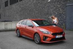 Alle Diesel beim Kia Ceed jetzt mit Mildhybridsystem 14 Kia ProCeed Shooting Brake, Nina Weizenecker
