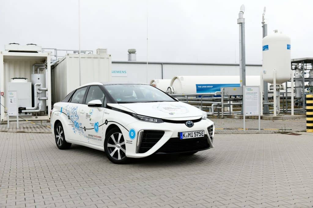 Brennstoffzellen-Technologie. Toyota Mirai