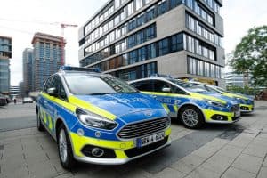Ford S-Max Streifenwagen.
