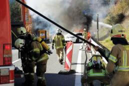 ZF schult Brandbekämpfer