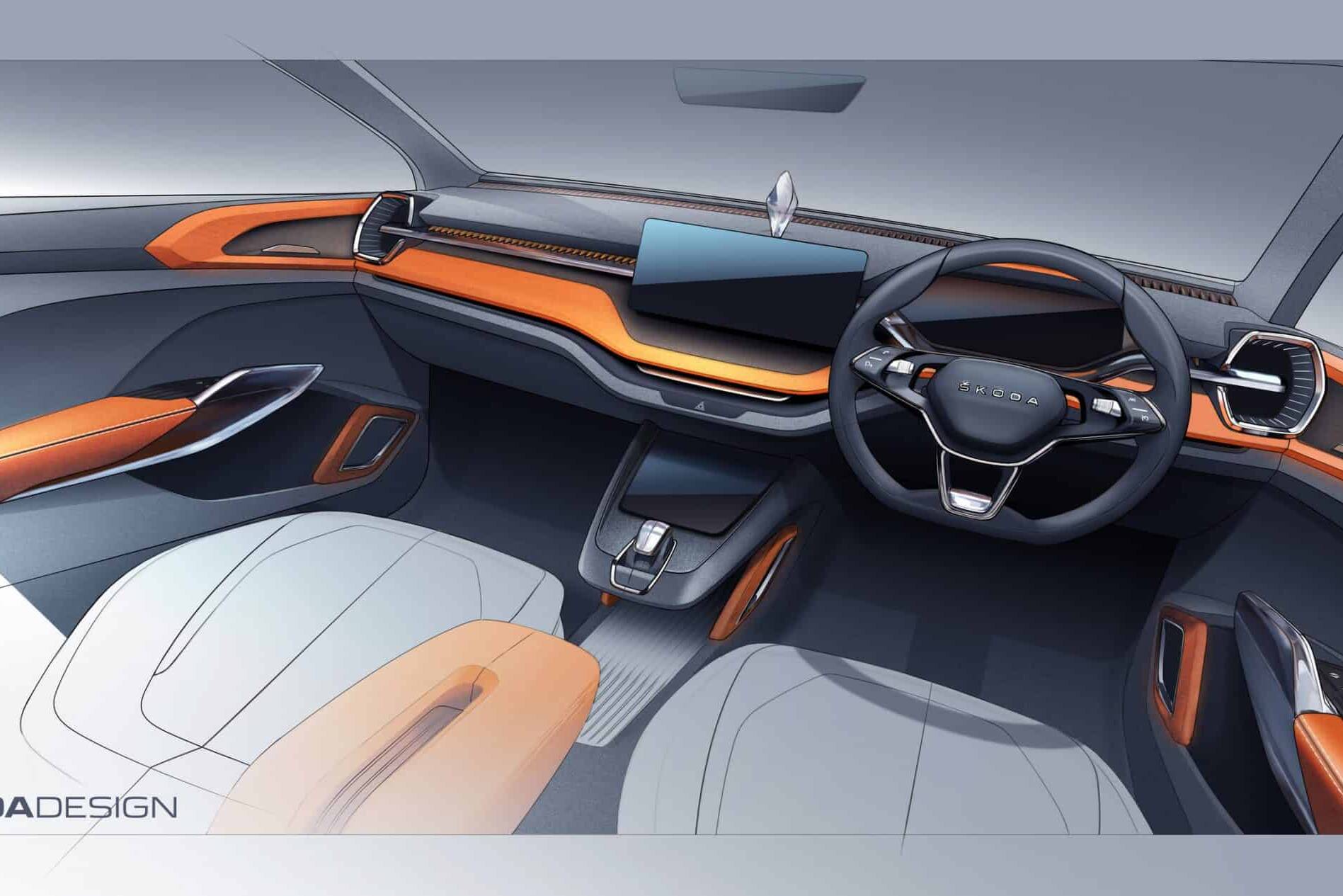 Škoda zeigt Elektro-SUV-Studie für Indien