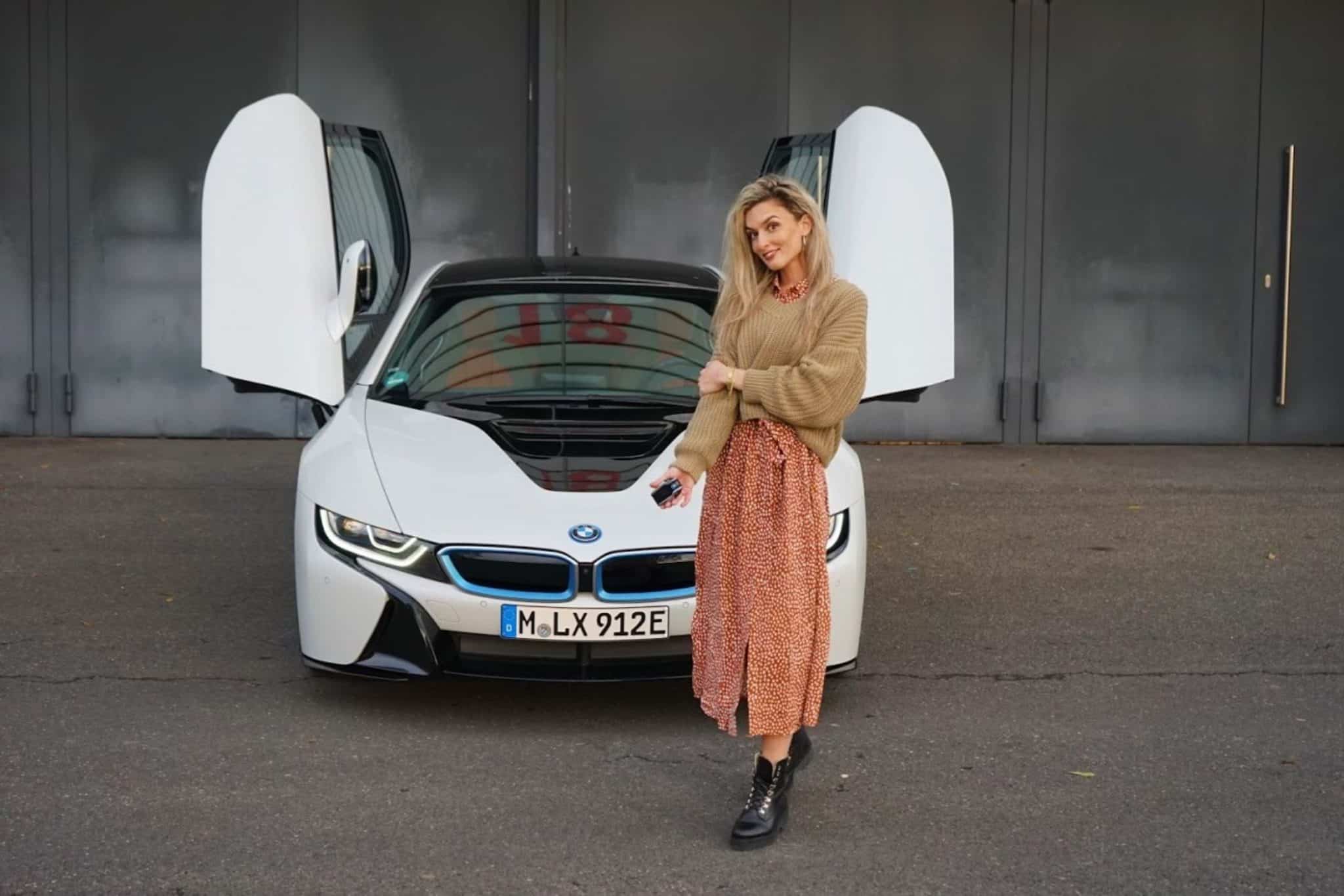 BMW i8 Coupé, Nina Weizenecker