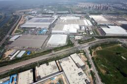Werk von BBAC (Beijing Benz Automotive Co.) in Peking.