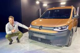 Der VW Caddy 5 feierte Weltpremiere in Düsseldorf