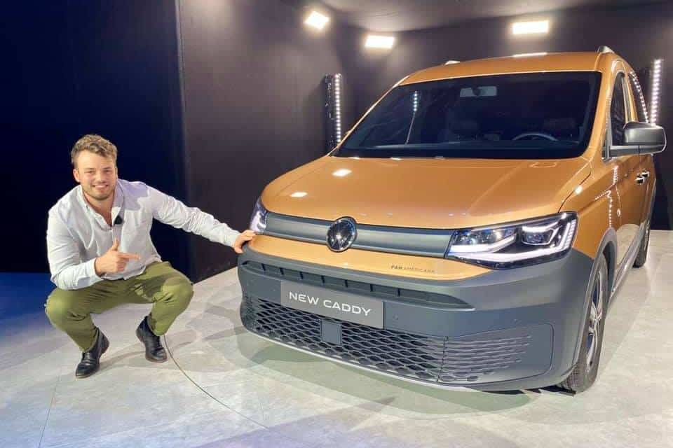 Der VW Caddy 5 feierte Weltpremiere in Düsseldorf