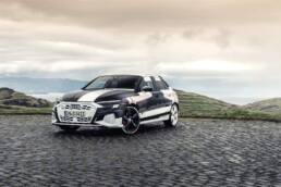 Getarnte Fahrvorstellung Audi A3 Sportback 1 Erlkönig Audi A3 Sportback.
