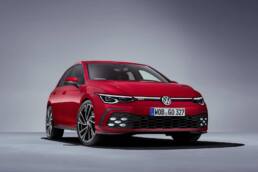 Golf GTI - Das Fahrzeug ist eine seriennahe Studie.