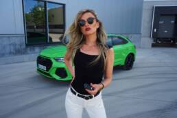 Audi RS Q3 Sportback (2020) 400 PS - Testbericht I Full-Review I Autobahn I POV I Sound 1 Nina Carmaria - unterwegs im Audi RS Q3 Sportback (400 PS)