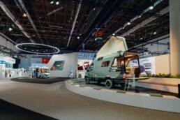 Hymer streicht für dieses Jahr alle Messeteilnahmen 10 Messestand von Hymer auf dem Caravan-Salon 2019.