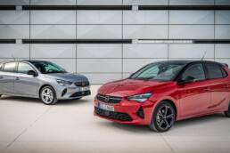 Neue Ausstattungslinien beim Opel Corsa-e 6 Opel Corsa-e GS Line (r.) und Elegance.