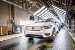 Erster Elektro-Volvo XC40 Recharge vom Band gelaufen 15 Volvo XC40 Recharge production in Ghent, Belgium