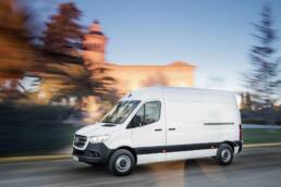Kastenwagen wie der Sprinter von Mercedes-Benz.