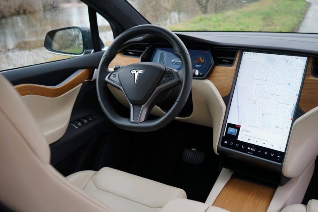 Tesla Model X Innenraum