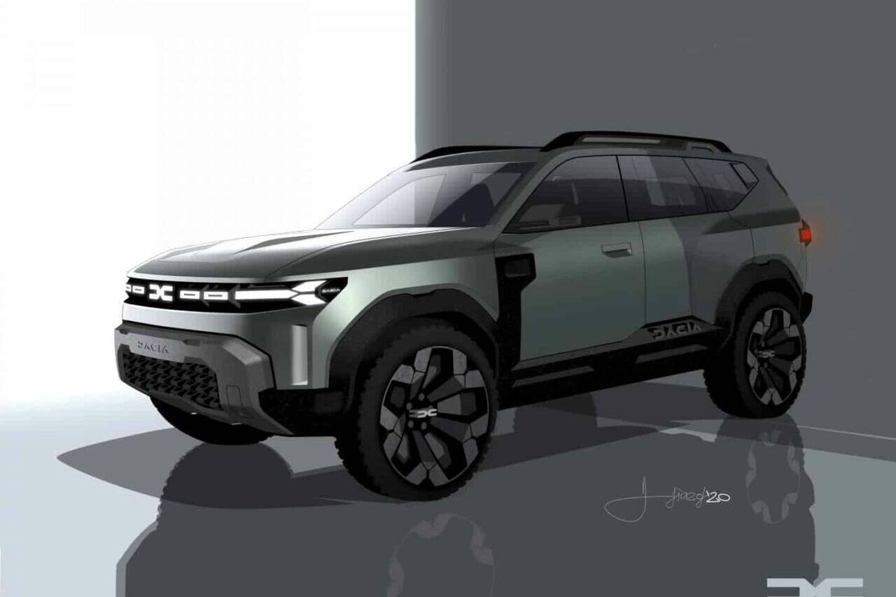 Bigster, Concept Car, Studie, SUV, Dacia, 2021
