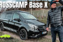 Neuer Crosscamp Base X (2023) - Allrad-Campervan auf Mercedes Basis mit AHK serienmäßig