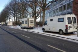 Wenn Camper Parkraum klauen