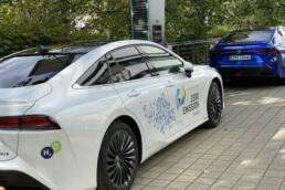 Toyota Mirai mit H2-Antrieb
