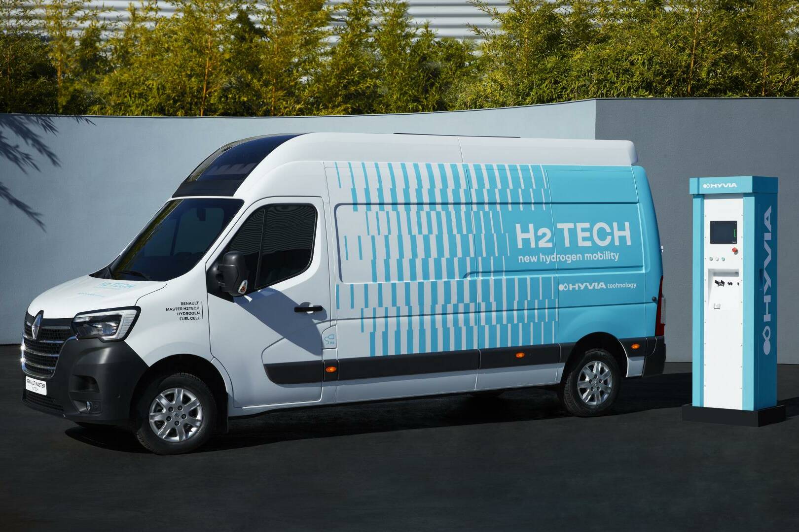 Hyvia stellt Master Kastenwagen mit H2-Tech mit Brennstoffzelle vor