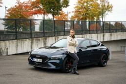 Genesis G70 (2022) - DIE Limousine des Jahres mit 245 PS ?! Test I Review I POV, NinaCarMaria