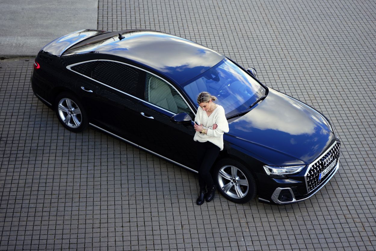 Audi A8 L (2022) – ...nur Fliegen ist schöner