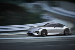 Lexus-Elektro-Sportwagen mit über 700 Kilometer Reichweite 6 Lexus Elektro-Sportwagenstudie.